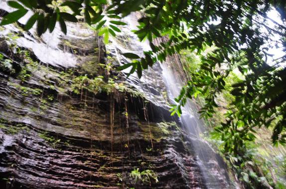 Paredões do canyon da Pedra Caída, na Chapada das Mesas, região de Carolina - MA